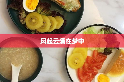 风起云涌在梦中